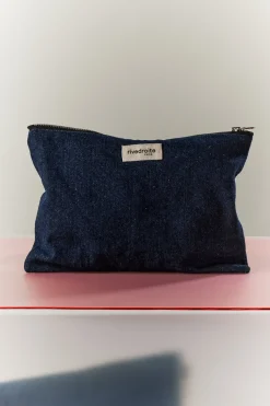 Flash Sale Rivedroite Paris BarbetteMediumlapochette DenimBrutUpcyclé