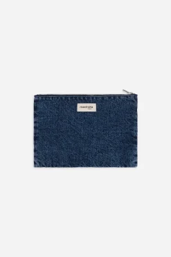 Cheap Rivedroite Paris Barbettemediumlapochette DenimupcycléAgedDenim