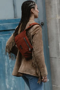 Cheap Rivedroite Paris CharlitoVelvetNoël24 VeloursUpcycléBrun