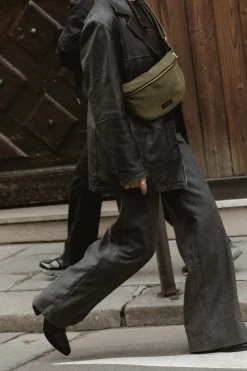 Cheap Rivedroite Paris CustineVelvetNoël24 VeloursUpcycléKaki