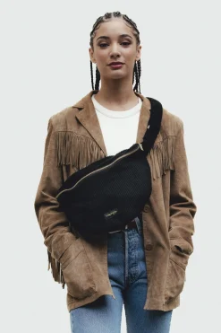 New Rivedroite Paris CustineXLVelvetNoël24 VeloursUpcycléNoir