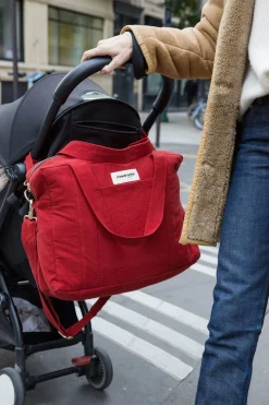 Clearance Rivedroite Paris Darcyl'antisacàlanger CotonrecycléRougeVibrant