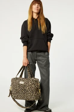 Fashion Rivedroite Paris Darcyl'antisacàlanger CotonrecycléLéopardBeige