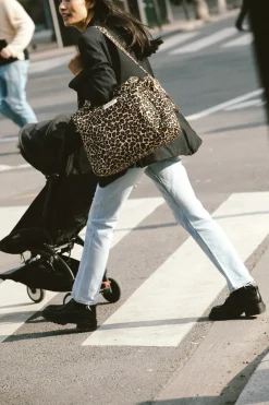 Fashion Rivedroite Paris Darcyl'antisacàlanger CotonrecycléLéopardBeige