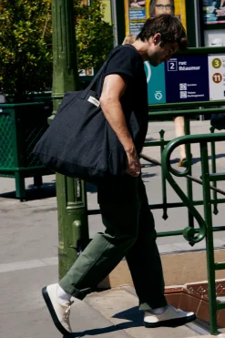 Cheap Rivedroite Paris Elzévirlegrandsacweekend Cotonrecyclénoir