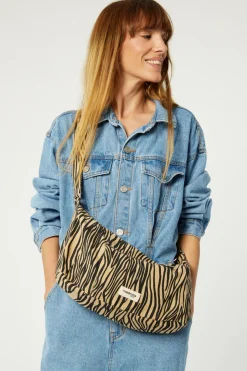 Store Rivedroite Paris MiniCharlotlesacCrossbody CotonRecycléZèbre