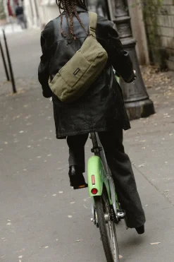 Outlet Rivedroite Paris MiniCharlotVelvetNoël24 VeloursUpcycléKaki