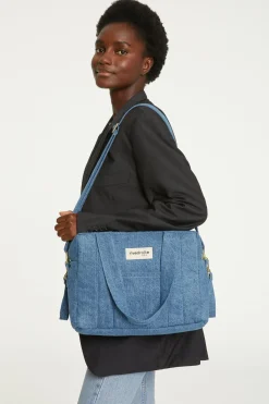Outlet Rivedroite Paris MiniDarcyl'anti-sacàlanger DenimClairUpcyclé