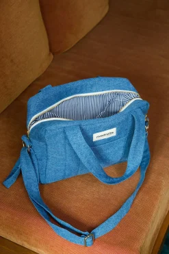 Outlet Rivedroite Paris MiniDarcyl'anti-sacàlanger DenimClairUpcyclé