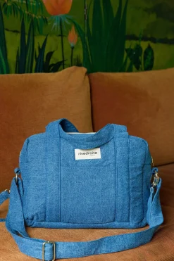 Outlet Rivedroite Paris MiniDarcyl'anti-sacàlanger DenimClairUpcyclé
