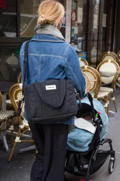 Store Rivedroite Paris MiniDarcyl'anti-sacàlanger CotonrecycléNoir