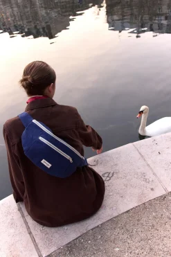 Flash Sale Rivedroite Paris Orsellesacbananegrandformat CotonrecycléBleuNuit