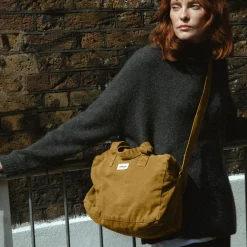 Clearance Rivedroite Paris Sauvallecitybag CotonupcycléGoldenGreen