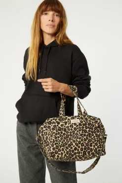 Sale Rivedroite Paris Sauvallecitybag CotonrecycléLéopardBeige