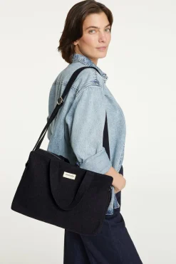Outlet Rivedroite Paris Sauvallecitybag Cotonrecyclénoir